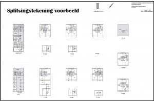 Splitsingstekening