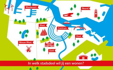 In welk stadsdeel in Amsterdam wil jij een woning kopen